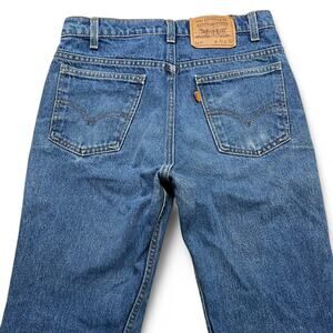 Vintage Levis 517 Orange tab Jeans Mens 32x31 light Wash denim USA 90s